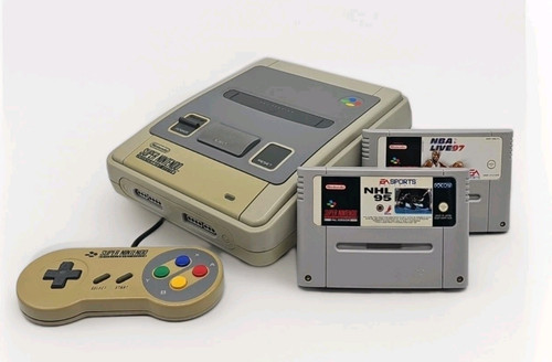 Super nintendo mit 2 - nintendo,