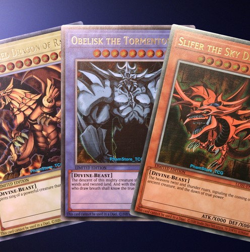Yugioh götterkarten set - götterkarten,