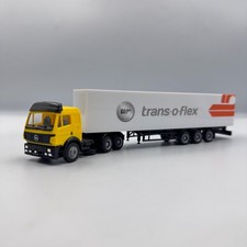 Mercedes-Benz SK mit Auflieger "trans-o-flex" - Expresslieferung 1/87 (H0)