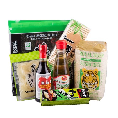 Teiliges sushi set mit - 7,