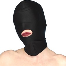Stretchige maske mit - stretchige, &