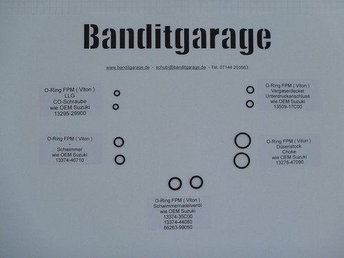Vergaser ring dichtsatz - vergaser,