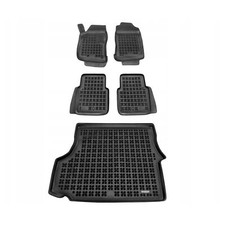 Satz Fußmatten und Matte für