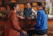 ANASTASIA PAPADOPOULOU - signiertes Großfoto 20 x 30 cm Autogramm Rosenheim-Cops