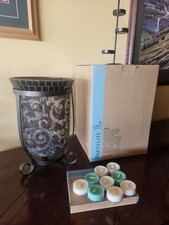 Partylite Lot Amaretto Swirl
