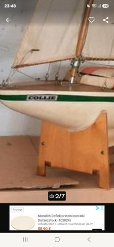 Segelboot collin - rc,