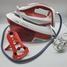 Calor Dampfbügelstation, Druck 6,3 bar. Mehrere Sprünge an der Basis Station.