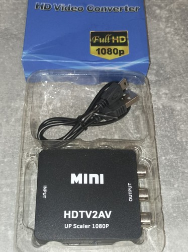 Mini hdtv2av adapter hd - adapter,