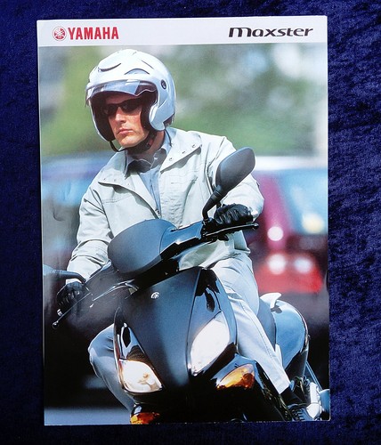 Yamaha maxster prospekt 2001 - yamaha, prospekt,