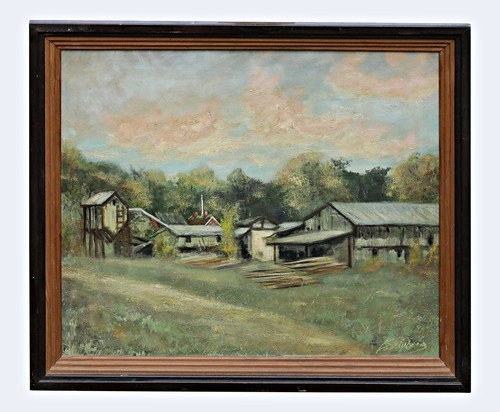 öl auf leinwand signiert - Öl,