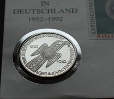 GERMANISCHES MUSEUM 5 1852 - 1952 Medaille Mark vor Euro 1992