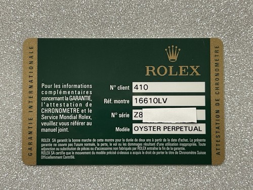 Rolex submariner 16610lv - submariner,
