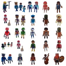 Einzelne Playmobil Figuren | Bauarbeiter Astronaut Polizei Elvis Football Pilot 