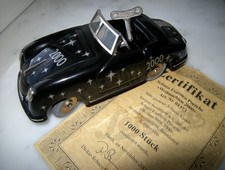 Schuco 01373 Porsche 356 Cabrio Sport Examico Sondermod. 2000 -Top + Zertifikat