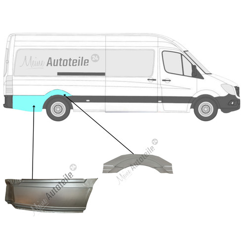 Reparaturblech kotflügel - reparaturblech,