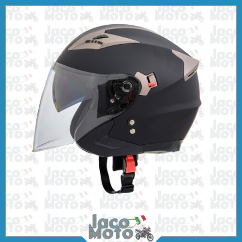 Helm jet genehmigt doppelt - jet,