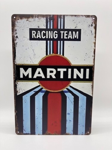 Blechschild martini racing - blechschild,