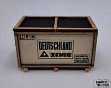 Loewe Ladegut Überseekiste "MFD Dortmund Deutschland" / HO 45mm 1:87 /LW227