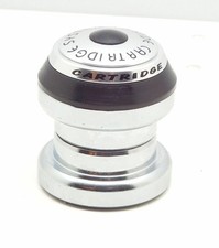 Fahrrad Steuersatz 1 1/8" Point Steuersatz A-Head Cartridge System Alu silber