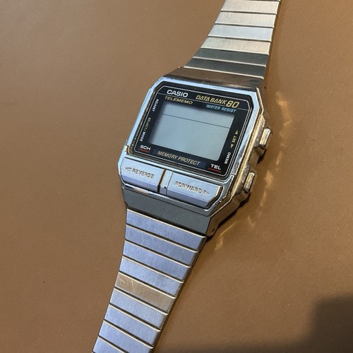 Casio data bank digital uhr - bank,