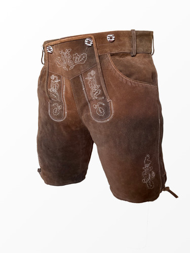 Trachtenlederhose herren kurz - trachtenlederhose,