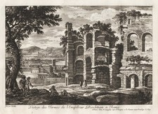 Roma Rome Rom Terme di Diocleziano Baths Diocletian Perelle Kupferstich e 305913