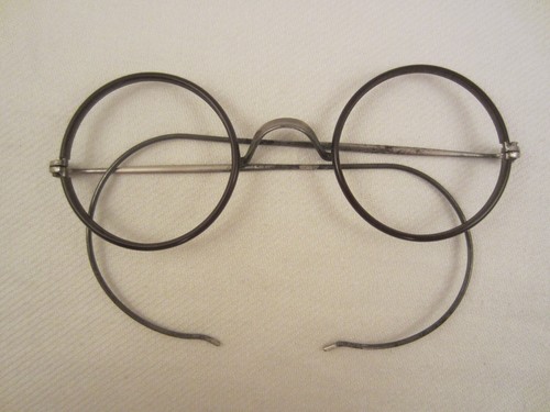 Runde nickelbrille horn brille - runde,