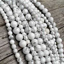 Echte Howlith Edelstein 6mm