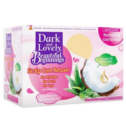 Dark lovely relaxer kit - lovely, bb