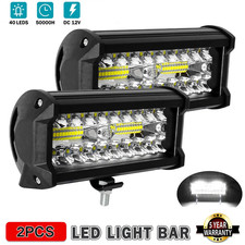 2X 7" 9000LM LED
