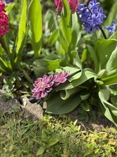 Handgemachte Haarspange Blume