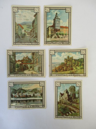 Notgeldscheine treffurt a - 6,