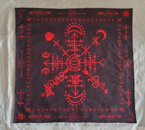 Ritual tischdecke rites voodoo - tischdecke,