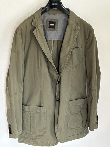 Boss herren jacket - olive, gr.56