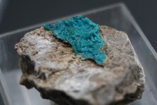 Chrysokoll oder Tirolit ?  | FO: Alpenregion | Micromount Systematik #w430