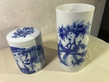 Rosenthal Studio line Vase und Dose Björn Wiinblad