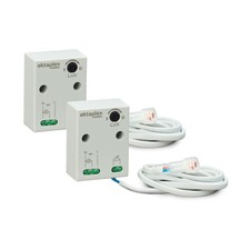 B-Ware Dämmerungsschalter IP65/IP20 Dämmerrungssensor 1m Zuleitung 2er Set
