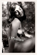 Nudismus SCHÖNE NACKTE IN DER NATUR Aktfoto * Foto-AK um 1970