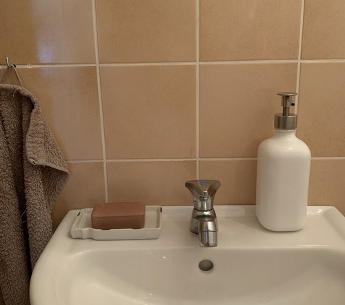 Ikea seifenspender glas - ikea, weiß