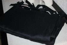 Ikea Jofrid Gardinen 2x ca 145x300cm neu 100% Leinen Dunkelblau/Anthrazit