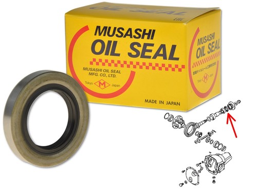 öldichtring differential - Öldichtring,