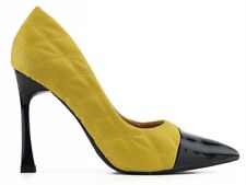 Gelbe matte Stilettos für Frauen