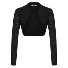 Bolero Damen Kurzjacke Spitze
