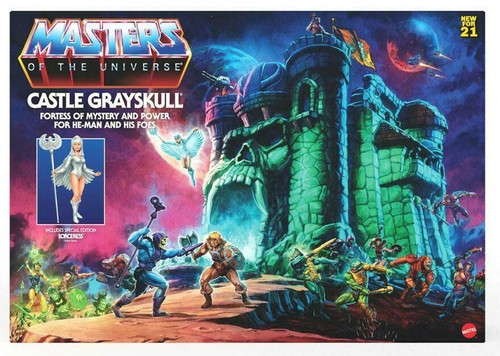 Castle grayskull burg masters - castle,