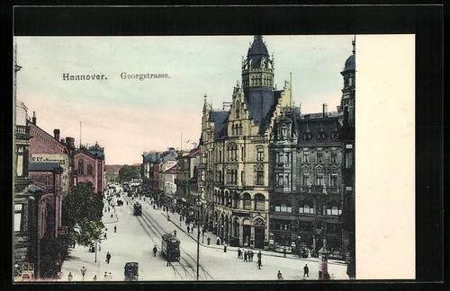 Ansichtskarte hannover - ansichtskarte,