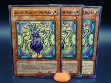 Yugioh Playset 3x Arkane Macht