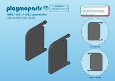 Playmobil Kohletender