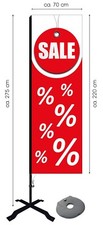 Beachflag SALE ca. 275 cm hoch