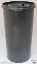 Gelber Sack Ständer anthrazit mit Deckel anthrazit Müllständer Mülleimer  60 L