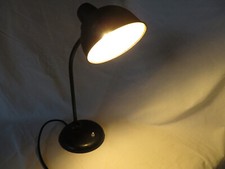 Vintage Tischlampe Schreibtischlampe Kaiser Idell Bauhaus mit Druckschalter